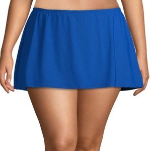 liz claiborne floral swim skirt